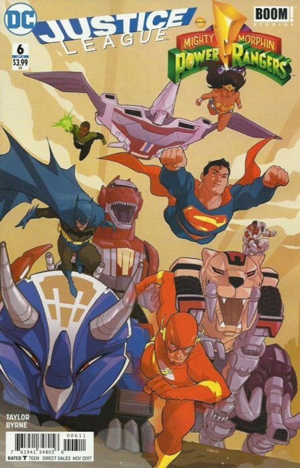 Justice League/Power Rangers #6