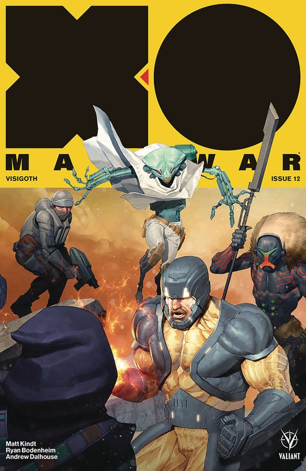 X-O Manowar #12 (Cover C 20 Copy Cover Olivetti)