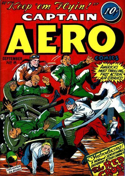 Captain Aero Comics #8 Comic