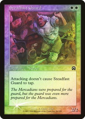 Steadfast Guard (Mercadian Masques - Foil)