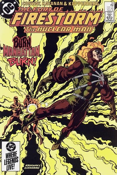 Fury of Firestorm #33 Comic