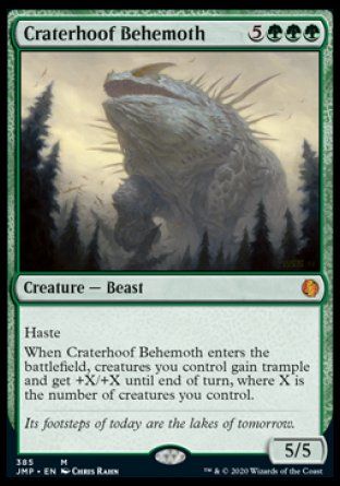 Craterhoof Behemoth (Jumpstart) Trading Card