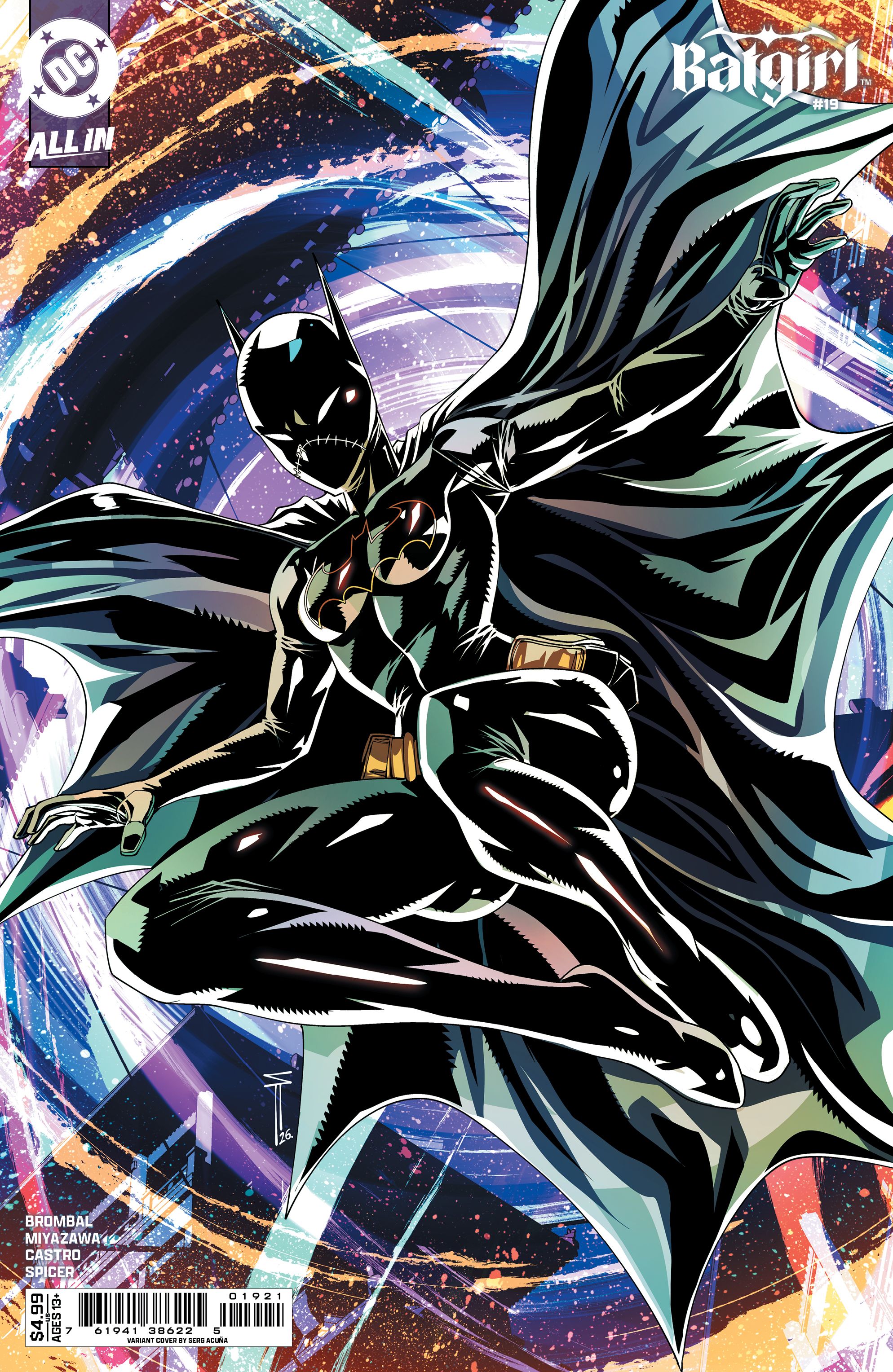 Batgirl #19 (Cvr B Serg Acuna Card Stock Variant) Comic