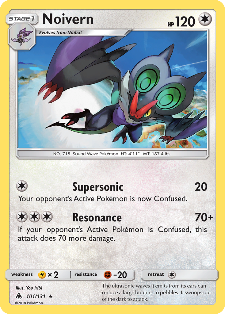 Noivern (101/131) - Forbidden Light Pokémon Card