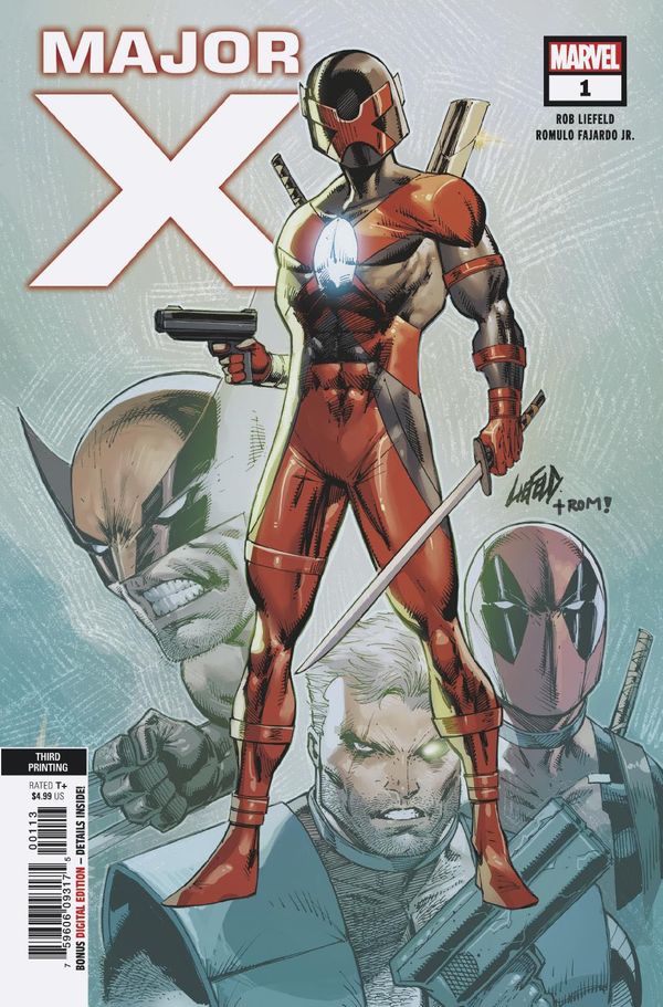 Major X #1 (3rd Printing)