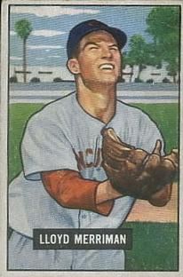 Lloyd Merriman 1951 Bowman #72 Sports Card
