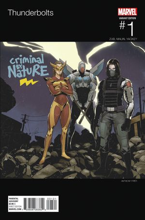 Thunderbolts #1 (Piper Hip Hop Variant)