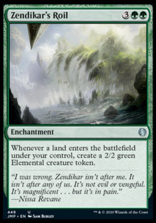 Zendikar's Roil (Jumpstart) Trading Card