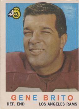 Gene Brito 1959 Topps #2 Sports Card