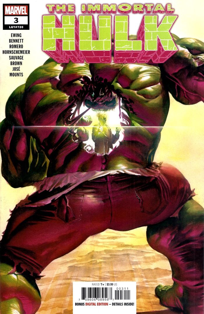 Immortal Hulk #3 Comic