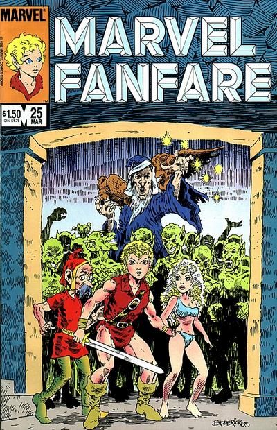 Marvel Fanfare #25 Comic