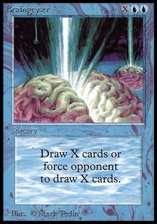 Braingeyser (Alpha) Trading Card