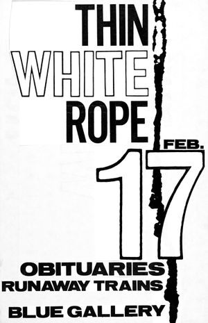 MXP-138.10 Thin White Rope Blue Gallery 1990