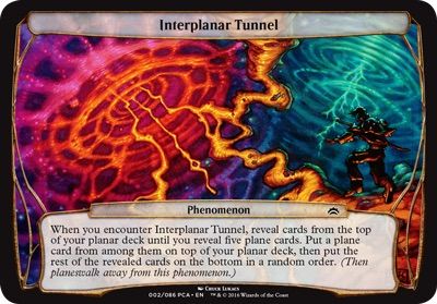 Interplanar Tunnel (Planechase Anthology) Trading Card