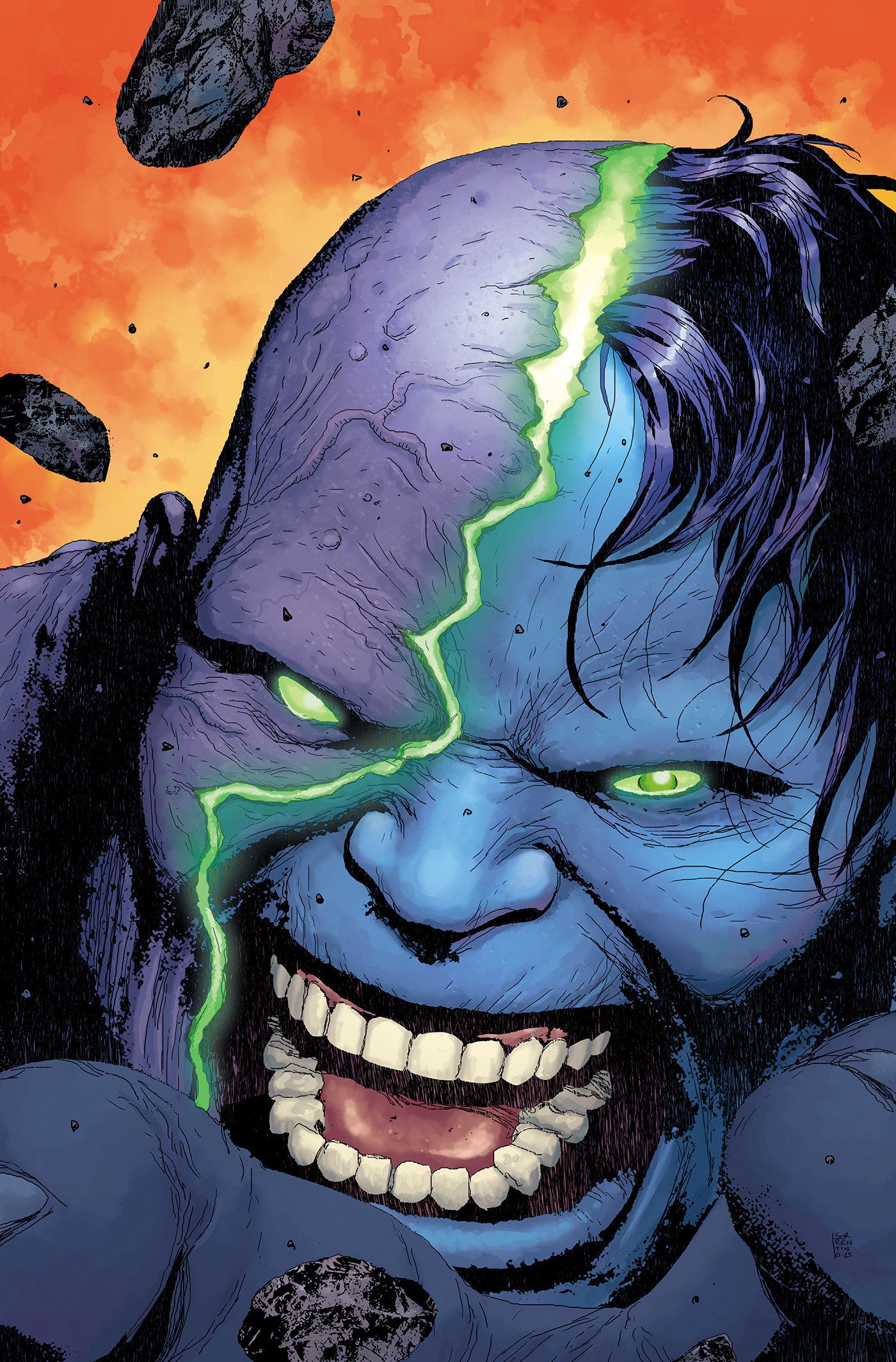 Infernal Hulk #2 (Andrea Sorrentino Ratio Virgin 2nd Printing Variant) Comic