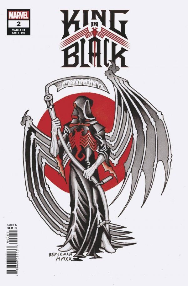 King in Black #2 (Bederman Tattoo Variant)