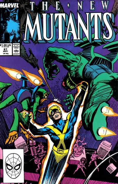 New Mutants #67 Comic