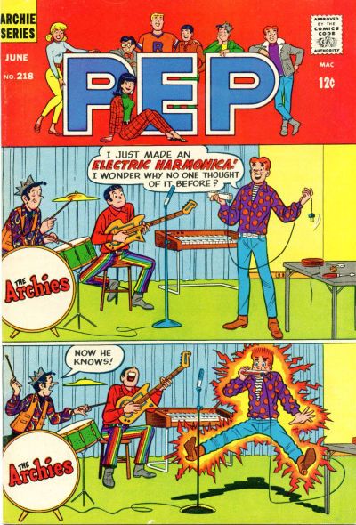 Pep Comics #218 Comic