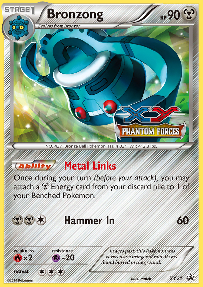 Bronzong (XY21) - XY Black Star Promos Pokémon Card