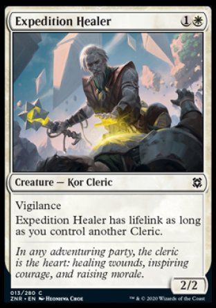 Expedition Healer (Zendikar Rising) Trading Card