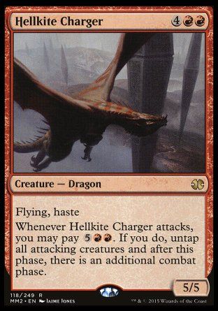 Hellkite Charger (Modern Masters 2015) Trading Card