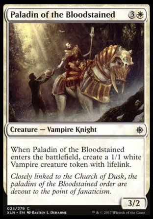 Paladin of the Bloodstained (Ixalan) Trading Card