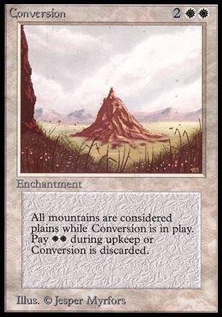 Conversion (Beta) Trading Card