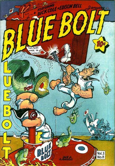 Blue Bolt Comics #v3#8 [32] Comic