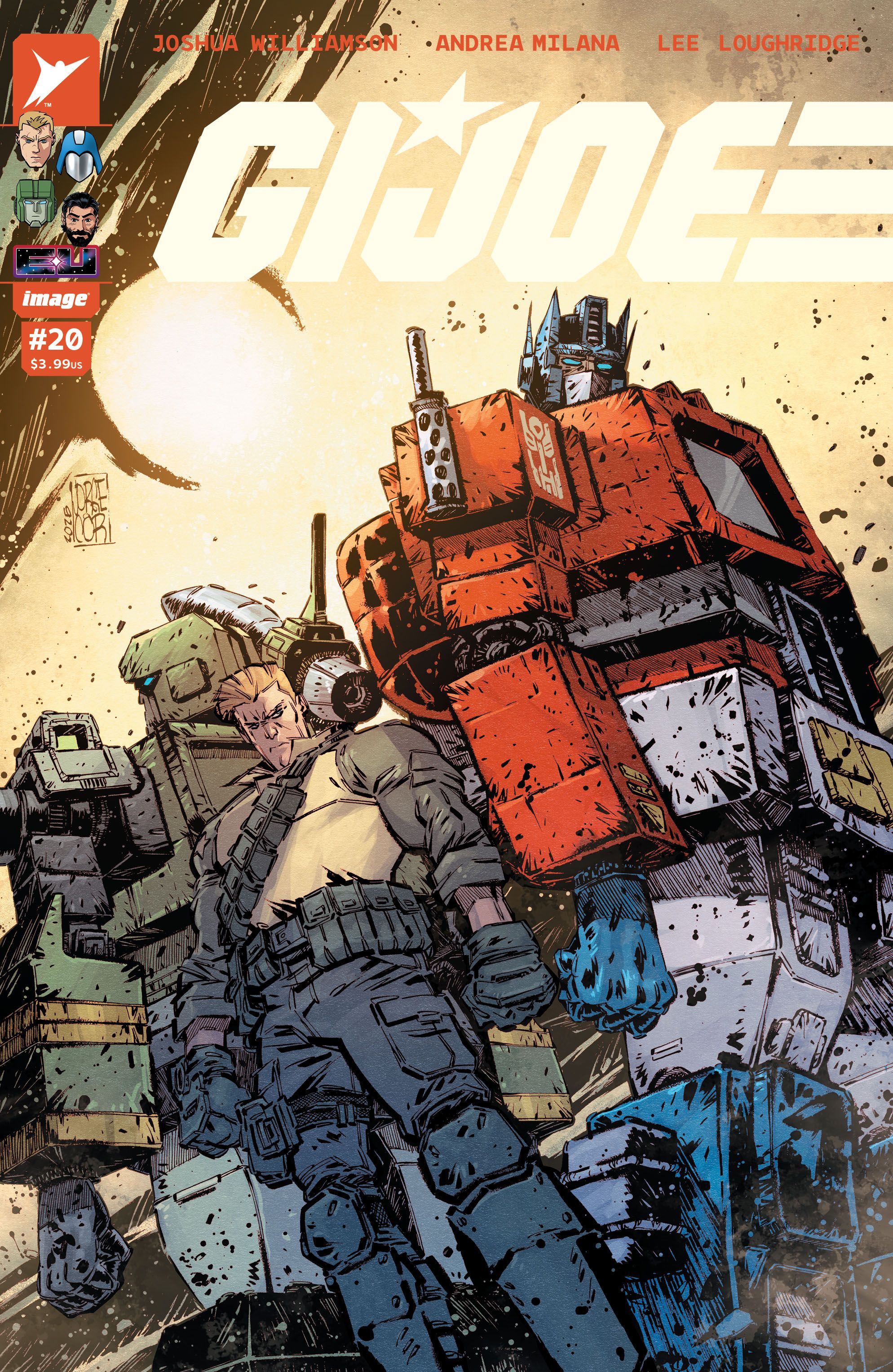 G.I. Joe #20 (Cvr E Inc 1:50 Jorge Corona & Mike Spicer Variant) Comic