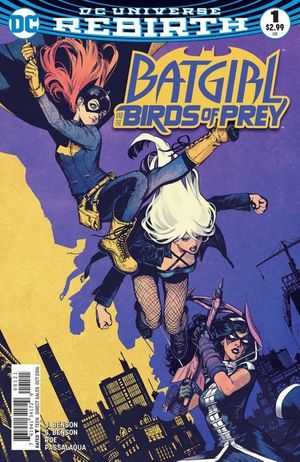 Batgirl & the Birds of Prey #1 (Variant Cover)