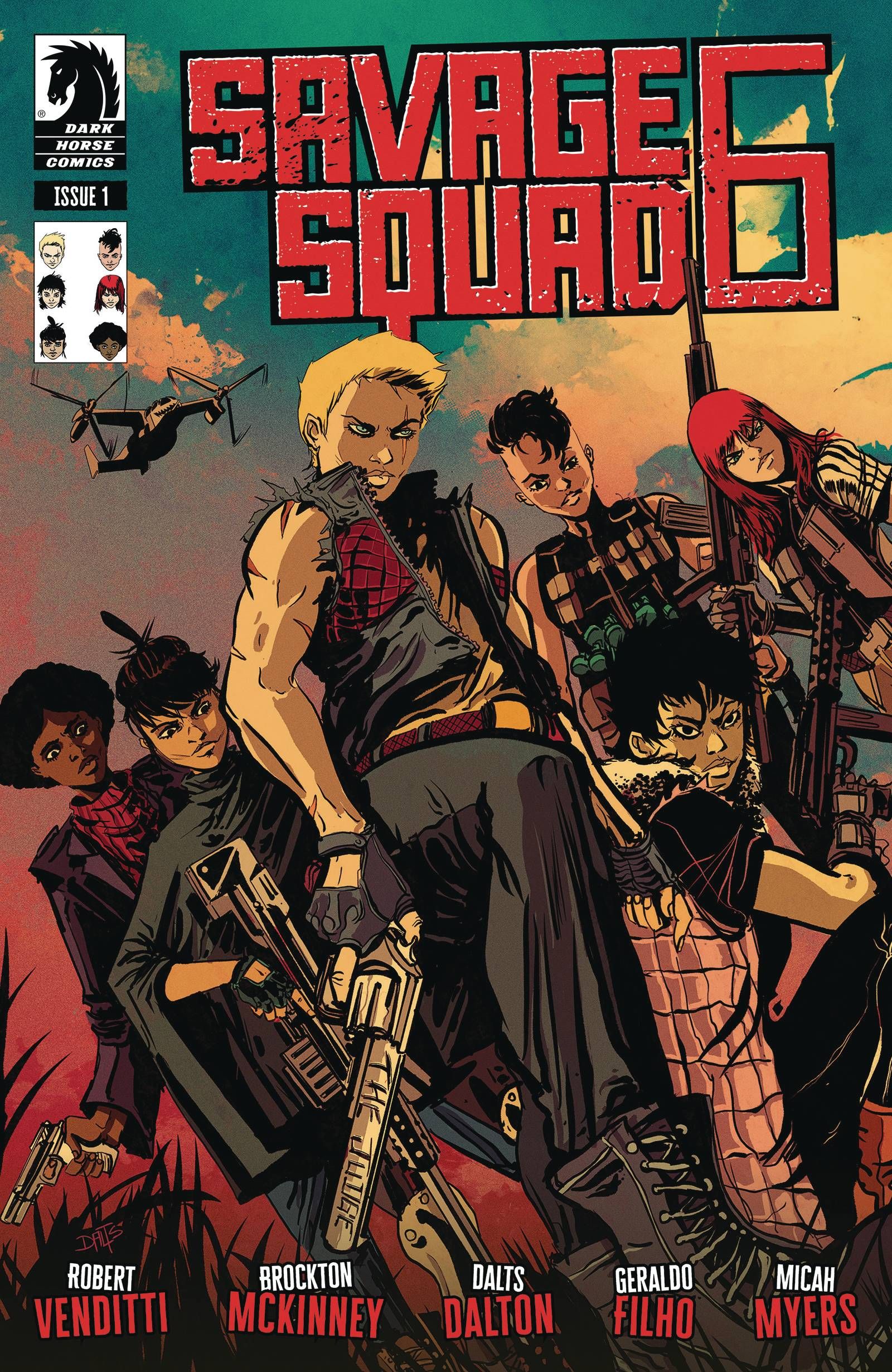 Savage Squad 6 #1 Comic