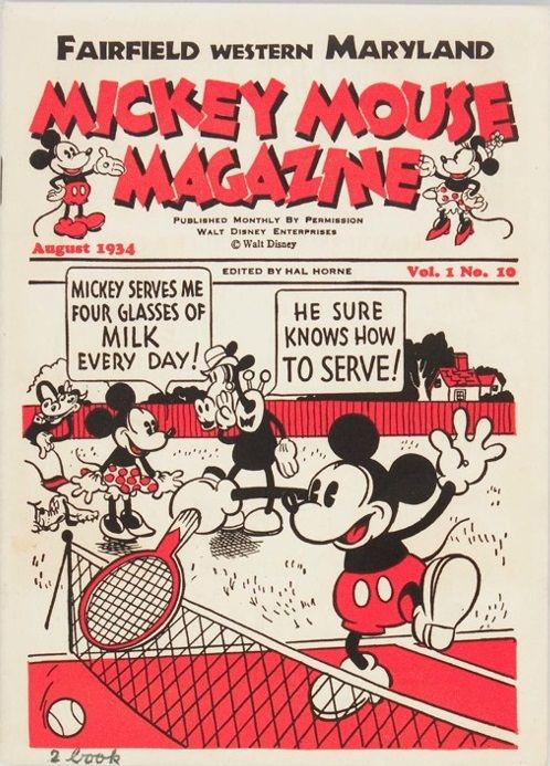Mickey Mouse Magazine #v1#10 Comic