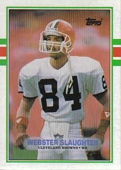 Webster Slaughter 1989 Topps #140 Sports Card