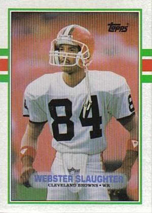 Webster Slaughter 1989 Topps #140