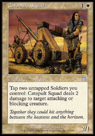 Catapult Squad (Onslaught) Trading Card