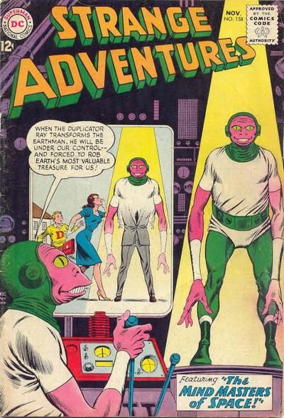 Strange Adventures #158 Comic