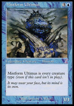 Mistform Ultimus (Time Spiral) Trading Card