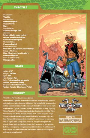 Biker Mice From Mars #5 (Cvr C Aj Jothikumar Handbook Variant)