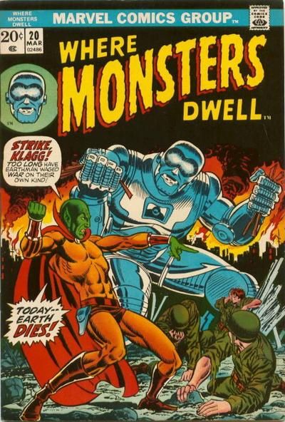 Where Monsters Dwell #20 Comic