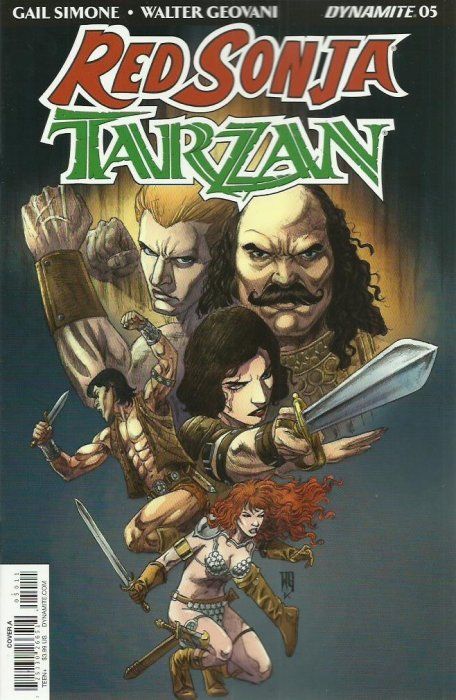 Red Sonja/Tarzan #5 Comic