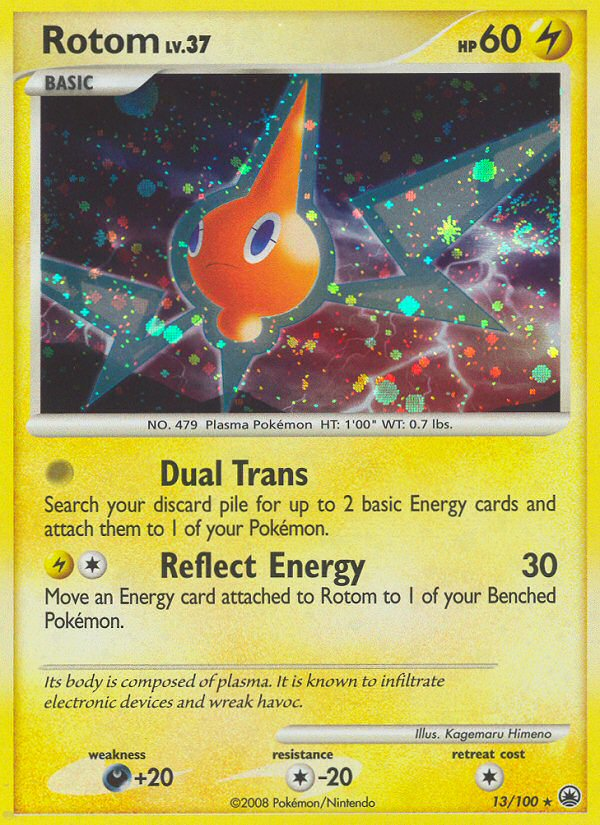 Rotom (13/100) - Majestic Dawn Pokémon Card