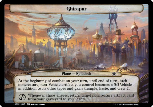 Ghirapur (March of the Machine Commander Decks) Trading Card