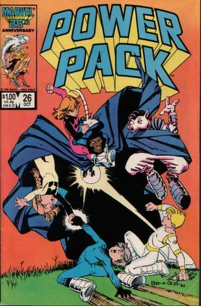 Power Pack #26 Comic