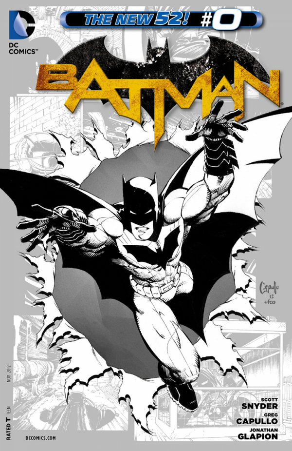 Batman #0 (Sketch Cover)
