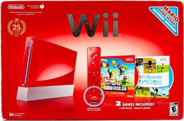 Wii Console [25th Anniversary Limited Edition Bundle]
