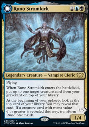 Runo Stromkirk (Innistrad: Crimson Vow) Trading Card