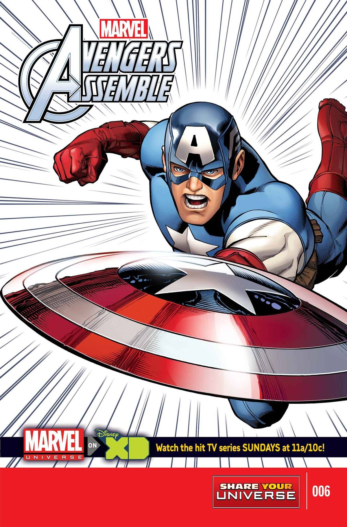 Marvel Universe Avengers Assemble #6 (Syu) Comic