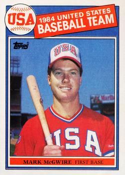 1985 Topps Baseball Sports Card