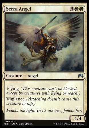 Serra Angel (Magic Origins) Trading Card