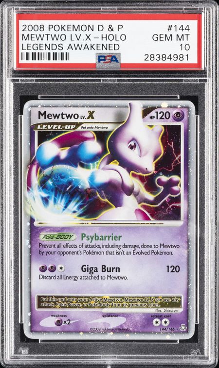 Mewtwo LV.X (144/146) - Legends Awakened
